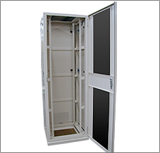 おすすめ19インチラック(前面アクリル扉)セパレートタイプ