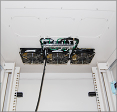 おすすめ19インチラック(前面アクリル扉)セパレートタイプ